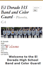 Mobile Screenshot of eldoradoband.com